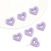 Cuentas de Amor Transparentes Acrílicas Hechas a Mano DIY Pulsera Trenzada Accesorios Cadena para Teléfono Móvil Accesorios para Collar Casero