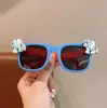 Gafas de Sol para Niños Dibujos Animados Lindas Sombrilla para Bebés Gafas Polarizadas para Niños y Niñas Protección Solar Gafas de Silicona Anti-Ultravioleta