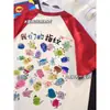 Uniformes de Clase para Jardín de Infancia, Camisetas Personalizadas para Niños, Autorretratos, Camisetas Culturales de Manga Corta Conmemorativas de Graduación para Estudiantes de Primaria y Secundaria, Bricolaje