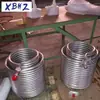 Suministro de Serpentines para Enfriadores Industriales, Tubos de Acero Inoxidable para Enfriamiento de Cerveza Casera, Procesamiento y Curvado de Tubos para Intercambiadores de Calor