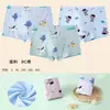 Ropa interior de algodón para niños y niñas, bóxers de dibujos animados lindos, bóxers grandes para niños, ropa interior para bebés y niños