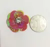 Pegatinas de Flor de Lentejuelas Decorativas para Tela, Accesorios de Cuentas, Bolsos, Zapatos y Sombreros, Cuentas Sueltas, Parches para Ropa, Calcomanías, Hecho a Mano para DIY