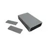 23X64X100 Caja de Aluminio para Comunicación Digital Carcasa de Perfil de Aluminio Carcasa para Fuente de Alimentación de Vehículo Carcasa de Aleación de Aluminio Personalización