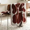 Manta de Imitación Cachemir con Letra H al por Mayor para Fabricante, Manta para Siesta con Aire Acondicionado, Manta Decorativa para Sofá, Manta de Avión Jacquard de Doble Cara