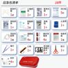 Kit de Primeros Auxilios Hongsheng Humano Anti- Kit de Emergencia Exterior Hogar Kit de Primeros Auxilios Niños Coche Portátil Almacenamiento Juego de 15 Piezas Fabricante