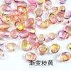 Pétalos de Tulipán Creciente checos esmaltados 6*8mm diy antiguo paso horquilla aretes material de joyería al por mayor