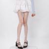 Medias Blancas para Mujer, Medias Anti-Desgarro, Medias Finas de Verano Estilo Japonés Dulce Lolita Blanco Leche Venta al por Mayor