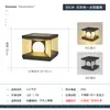 Luces Solares para Pilares de Portón, Luces de Cabeza para Pilares de Valla, Luces Solares para Pilares de Portón de Villa, Luces para Patios Exteriores y Jardines, Luces de Pilar Impermeables