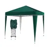 Carpa Publicitaria de 3*3m para Montaje de Puesto Exterior, Sombrilla Plegable, Toldo de Cuatro Esquinas Retráctil, Refugio contra la Lluvia, Sombrilla Grande
