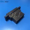 DL3810-16R DIP, P = 3,81 mm preto macho e fêmea: concha fêmea na extremidade do fio