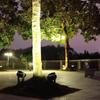 Luz de Projeção LED Holofote Holofote de Engenharia Holofote de Paisagismo Holofote Redondo à Prova d'Água para Exterior Colorido 18W