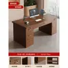 Estação de Trabalho Simples Individual para Funcionário de Escritório Mesa de Escritório para Funcionários Combinação de Mesa e Cadeira Mesa de Computador para Casa