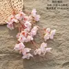 Danica Flor Artificial Flor de Cerejeira Pequena Fabricante Transfronteiriça Flor Falsa Planta Verde Atacado Decoração de Casamento Artesanato Estilo INS