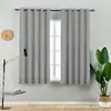 El artículo más vendido de Temu: Spring Asia Polié Hilado Película Negra Cortinas 100% Blackout para Sala de Estar, Protección Solar, Producto Terminado de Comercio Exterior, Suministro de Fábrica