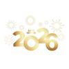 2027 Año Nuevo Pegatinas Electrostáticas para Puertas de Vidrio Papel de Atmósfera para Ventanas Decoraciones de Recorte Año del Cordero Festival de Primavera Decoraciones para Ventanas