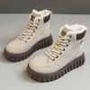 Zy12266 Sapatos Grandes de Algodão do Nordeste para Mulheres, Botas de Algodão Espessadas com Forro de Lã para o Inverno, Novo Modelo 2025, Sapatos de Cano Alto Quentes e Antiderrapantes para Mulheres