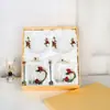 Taza de esmalte de rosa vaso doméstico resistente a altas temperaturas taza de separación de té oficina juego de té regalo para pareja fábrica de tazas