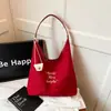 Bolsa de Moda Transfronteiriça Feminina Casual Grande Capacidade Leve Portátil Bolsa de Lona Estudante para Ir ao Trabalho Coreana de Nicho Bolsa Tote