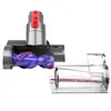 Adecuado para cepillo removedor de ácaros de colchón eléctrico Dyson V7V8V10V11V15, eliminación de ácaros y esterilización, rodillo desmontable de accionamiento directo