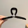 Elegante Pinza para el Cabello con Lazo Estilo Nuevo 2026 para Mujer, Cabello Semirecogido, Pinza de Garra para la Parte Posterior de la Cabeza para Cabello Fino, Sensación de Alta Gama, Pinza de Tiburón