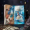 Cinta Día Hermoso Cielo Estrellado Serie Eco Doce Constelaciones Fondo Diario DIY Decoración Pegatinas en Rollo 4 Tipos