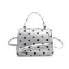 Bolsa de Mano Fresca Dulce al por Mayor Bolsa Pequeña Bolsa para Mujer 2026 Verano Nuevo Lunares Bloque de Color Bolso de Hombro Único Bolso Cruzado para el Trabajo