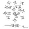 Contas de Plástico CCB Feitas à Mão Material para Pulseira DIY Colar com Contas Acessórios de Joias com Contas Estrela Trevo