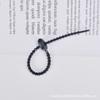 Abraçadeira de Cabo Autotravante de Borracha Macia Girino Armazenamento de Cabo de Dados com Cordão de Salário de Pelúcia Sling Unha de Chifre Multitamanho