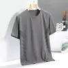 Fabricante Original Camuflaje Malla de Hielo Camisa de Manga Corta para Hombre Verano Delgado Cuello Redondo Top Camiseta Deportiva Camiseta Básica