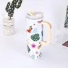 Taza de Hielo Térmica Popular de Dibujos Animados Linda Gran Capacidad Cruce de Fronteras Comercio Exterior Taza de Agua Termo de Acero Inoxidable 304 al Vacío
