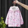 Bata impermeable y resistente a las manchas para bebé, Chaqueta de plumón para niños de otoño e invierno anti-suciedad, Ropa protectora para niños y niñas, Delantal con cremallera para niños mayores