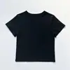 A Versão Correta da Nova Camiseta Básica Versátil de Manga Curta Lisa de Cor Sólida Estilo 26 Dongdaemun Coreano