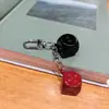 Llavero Creativo de Dados Macaron de Colores Juego de Bar Divertido Colgante Pequeño para Bolsa de Tamiz Regalo Pequeño