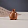 Adorno de Madera con Forma de Cordero con Grabado 'Que Seas Feliz', Obra de Arte Artesanal, Accesorio Creativo para Decoración de Escritorio