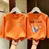 Camiseta de Manga Larga para Niña 2026 Primavera/Otoño Nuevo Estilo Elegante para Niños Medianos/Mayores Algodón Puro Transpirable Capa Base Dulce