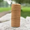 Cuerda de Algodón de Color de 2 mm Transfronteriza para Tejer DIY Hilo de Algodón Grueso y Delgado Cuerda para Tapicería Cuerda para Atar Cuerda Decorativa Cuerda Redonda