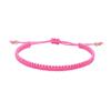 Pulsera colorida tejida a mano pura de venta caliente transfronteriza Amazon nudo plano amistad creativo hombres y mujeres parejas cuerda de mano al por mayor