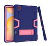 Para Samsung Tab S6 Lite P610 capa plana de silicone colorida à prova de choque P615 capa protetora com suporte de PC