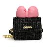 Nuevo bolso de mujer con lazo que cambia de color, bonito mini bolso cuadrado con cadena para niña, accesorios de princesa, cartera pequeña