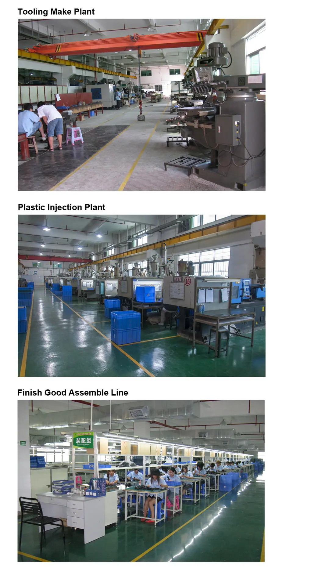 selfie stick production plant