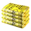 Saco Amarelo para Lixo Médico Grande Espessado Super Espesso Saco de Lixo Classificado de Hospital Embalagem Descartável Portátil com Boca Plana