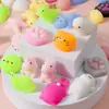 Empanadillas de animales música de pellizcar novedad japonesa y coreana creativa estudiante regalo pequeño muñeco de mascota linda TPR descompresión juguete de ventilación