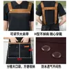 Nuevo Delantal Impermeable con Impresión de Logo, Delantal Especial Impermeable y a Prueba de Aceite para Manicura y Catering, Té de Leche, Café, Delantal de Cocina de Restaurante