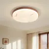 Yun Lang Mármol Artificial Luz Principal para Sala de Estar Estilo Madera Maciza 6 Nueva Ceniza Madera Estilo Crema Luz de Techo para Dormitorio Estilo Minimalista Moderno
