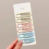Pinzas para el cabello infantiles de moda con forma de estrella, versátiles y no dañan el cabello, juego de pasadores para arreglar mechones sueltos y flequillo, accesorios para el cabello para niñas