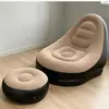 Sofá hinchable combinado transfronterizo, sofá perezoso hinchable, sofá de un asiento, sofá plegable para interiores y exteriores