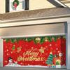 Amazon Transfronterizo Nuevas Explosiones Navidad Cubierta para Puerta de Garaje Tamaño Grande Tela de Fondo Decoración para Fiesta Navideña Tapiz