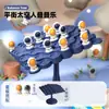 Balanza Transfronteriza Árbol de Equilibrio de Astronauta Juguete de Apilamiento Interactivo Padre-Hijo de Escritorio Juego de Entrenamiento de Concentración de Astronauta