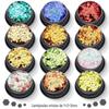 Amazon Magic Color Laser 1+2+3 Conjunto de lantejoulas mistas Maquiagem Esmalte Atacado Adesivo de esmalte Gota Cola DIY