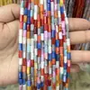 Contas Cilíndricas 4*8mm para Pulseira Semi-Pronta Acessórios para Joias DIY Pulseira Colar Atacado